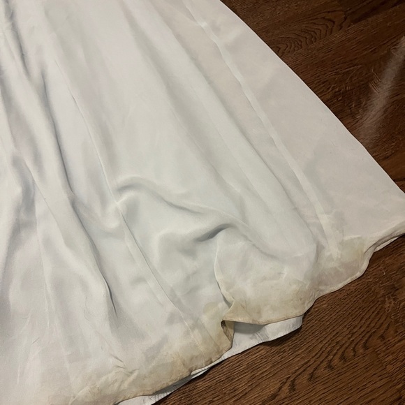 Amsale Light Blue Maxi Dress - Picture 4 of 6